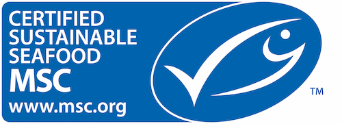 Certified Sustainable Seafood MSC Logo
