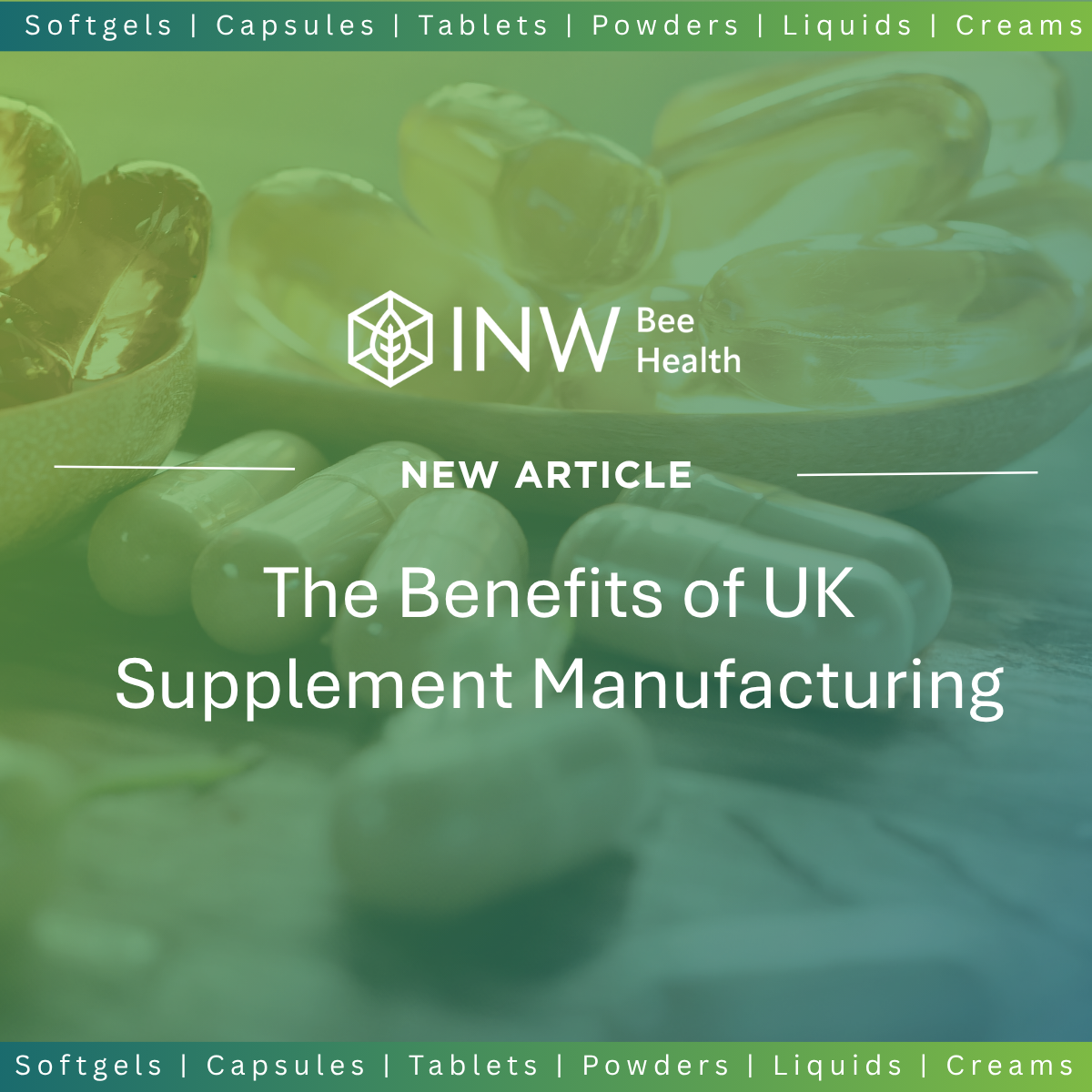 What are the benefits of choosing a UK supplement manufacturer?